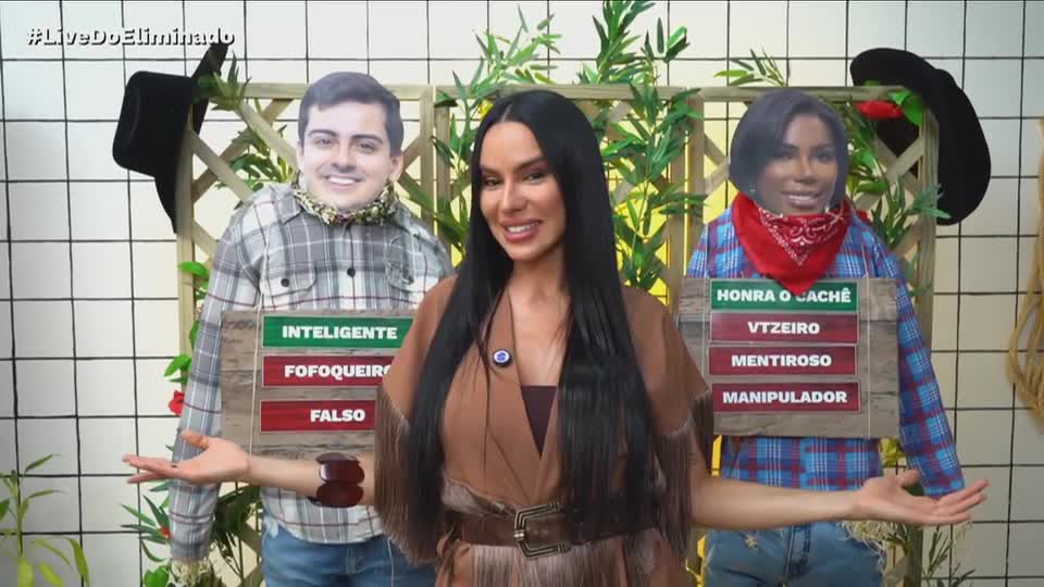 Tàmires Assîs detona Saory Cardoso no quadro das placas | Live do Eliminado