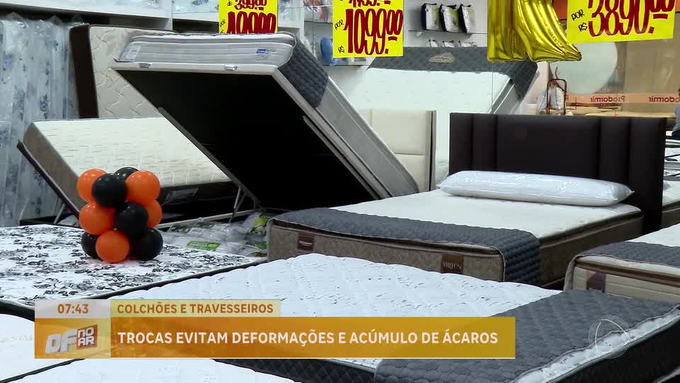 Especialistas recomendam cuidados com colchão para melhorar a qualidade do sono