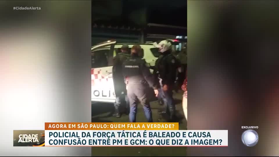 Policial é baleado por filho de GCM durante abordagem em São Paulo