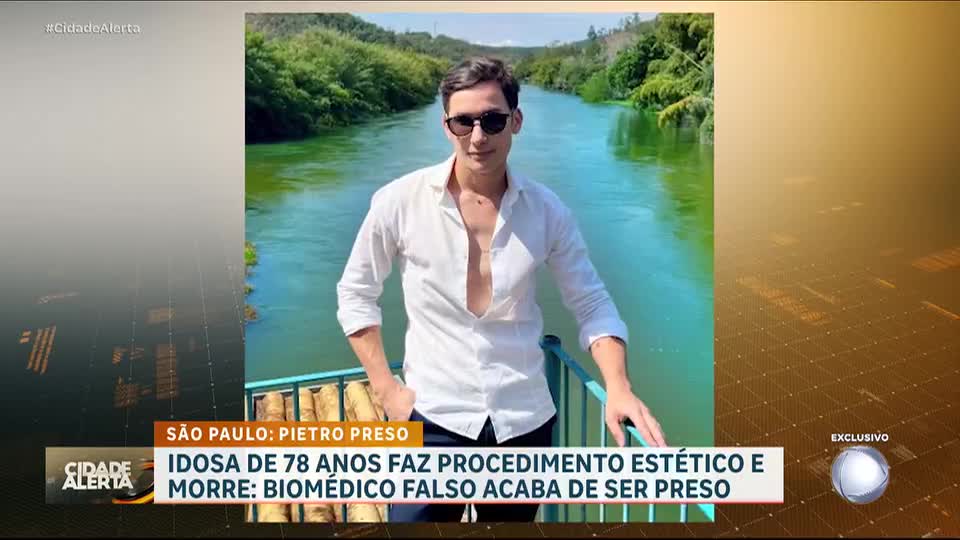 Falso biomédico é preso após morte de idosa de 78 anos no interior de São Paulo
