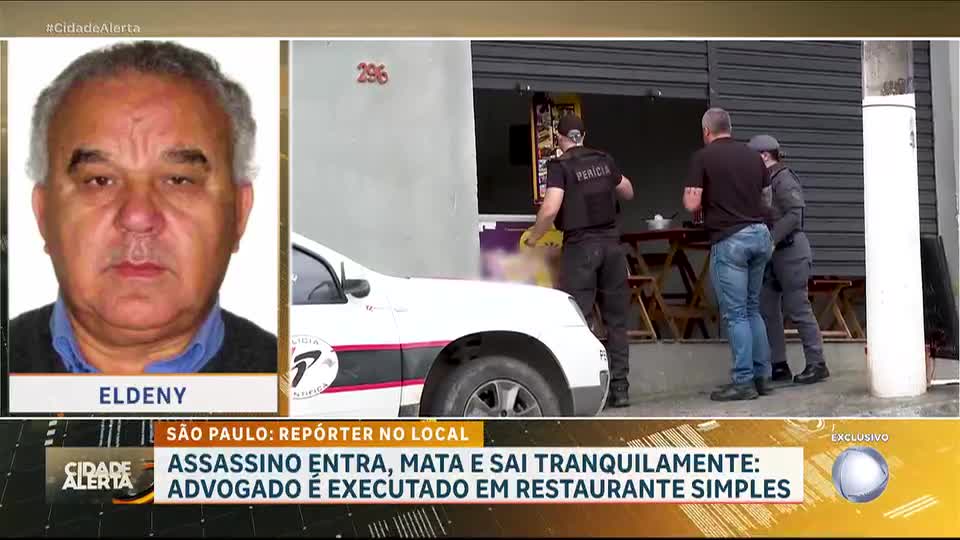 Advogado é executado dentro de restaurante em Itapecerica da Serra (SP)