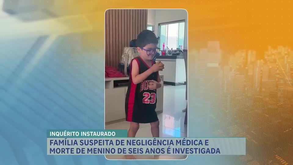 Possível negligência médica é investigada após morte de menino de 6 anos em Betim (MG)