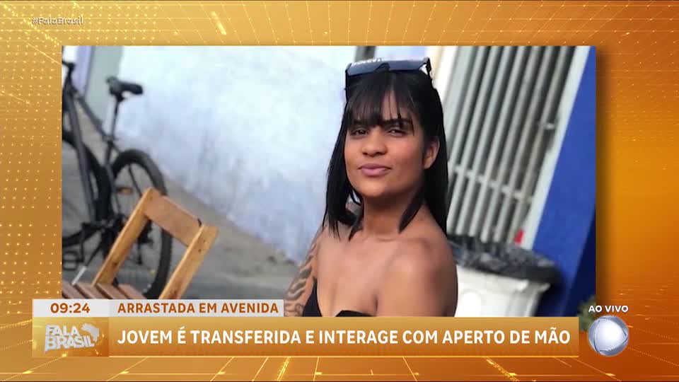 Mulher que foi arrastada por carro em São Paulo é transferida e respira sem aparelhos