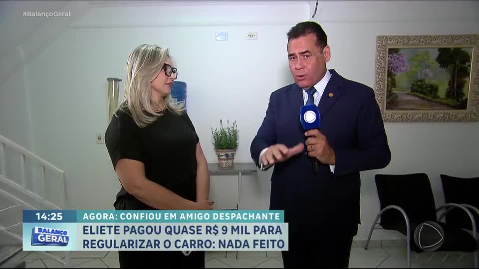 Xerife do Consumidor: Mulher paga R$ 9 mil e não recebe serviço de despachante