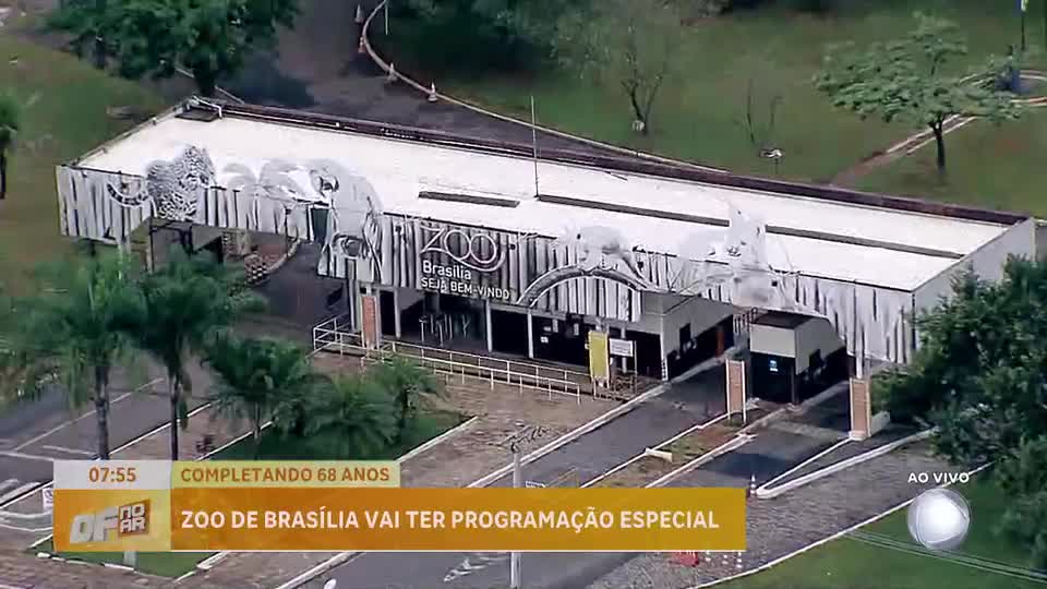 Zoológico de Brasília celebra 68 anos com programação especial e gratuita