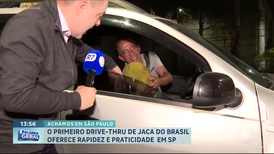 Drive-thru de jaca é inaugurado na zona leste de São Paulo e oferece rapidez e praticidade