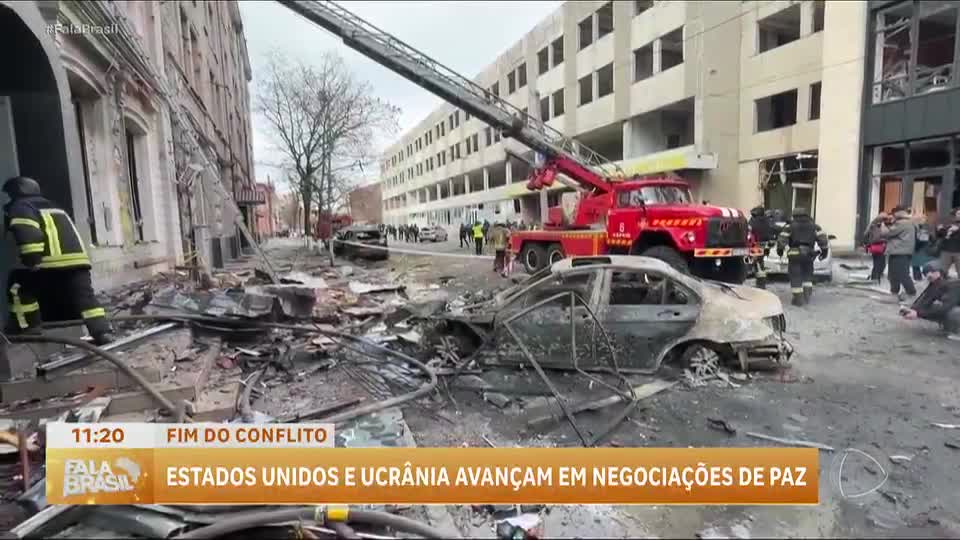 EUA e Ucrânia avançam nas negociações de paz na guerra contra a Rússia