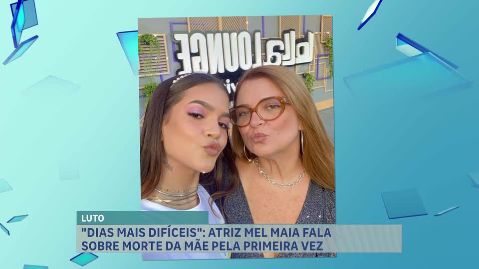 Hora da Venenosa: atriz Mel Maia fala sobre morte da mãe pela primeira vez