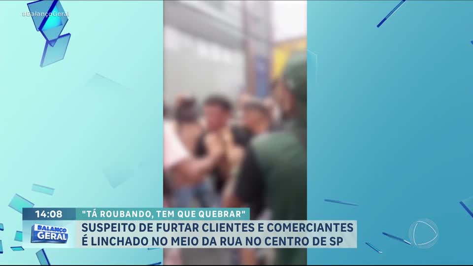 Suspeito de furtos no Brás é linchado no meio da rua