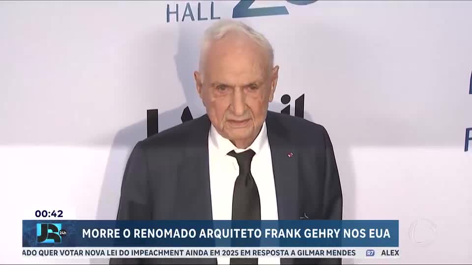 Morre Frank Gehry, canadense que popularizou a computação gráfica na arquitetura