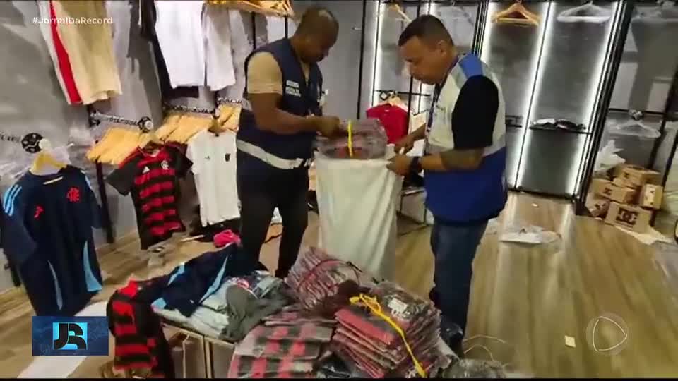 Operação apreende mais de 14 toneladas de produtos falsificados no RJ