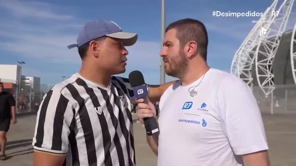 Torcedores do Ceará não temem Palmeiras no jogo decisivo para permanecer na Série A
