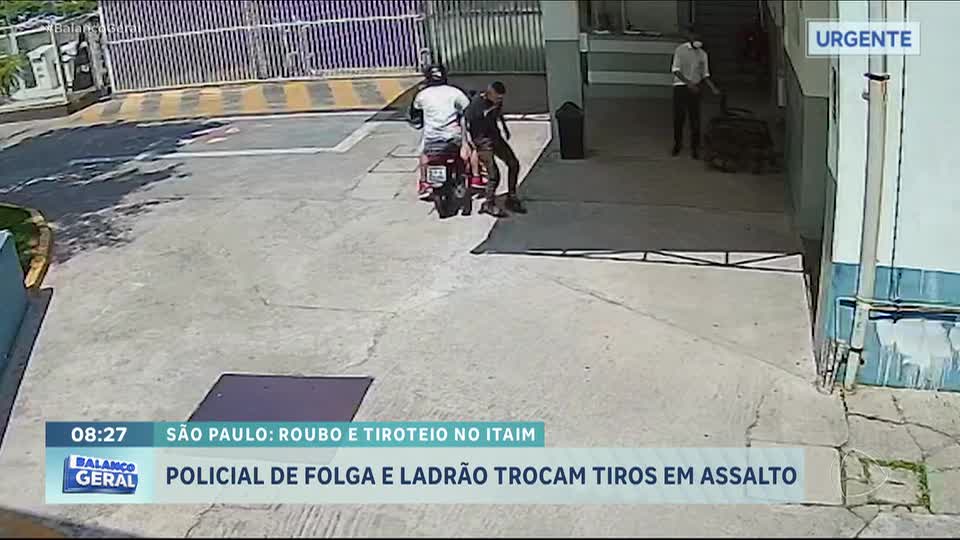 Policial de folga troca tiros com bandido e impede assalto em área nobre de São Paulo