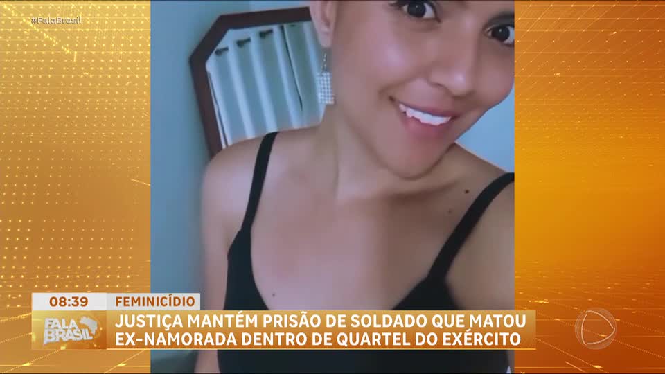Justiça mantém prisão de soldado que matou suposta namorada em quartel do Exército no DF