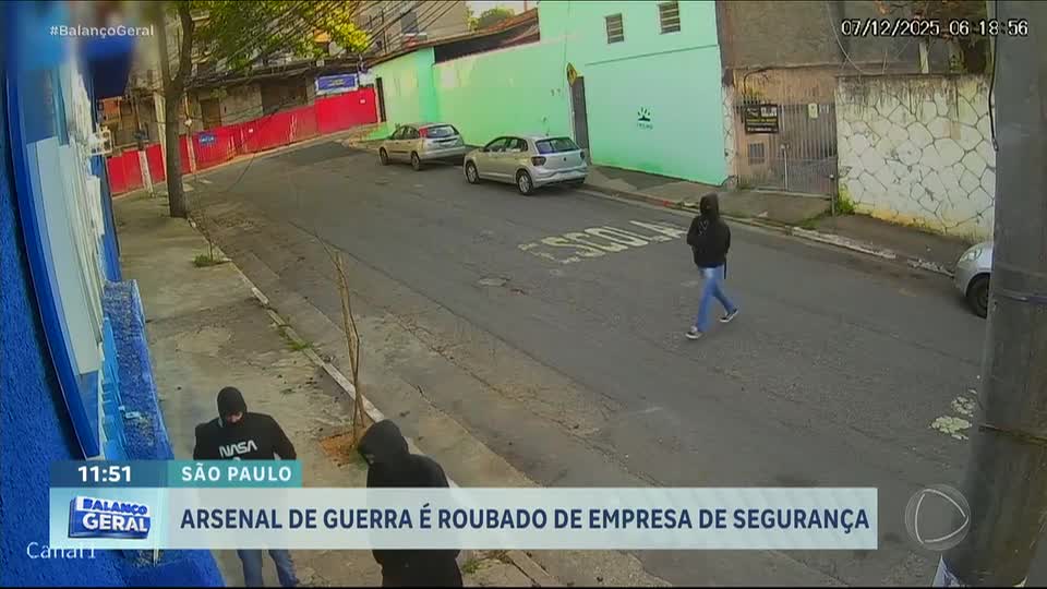 Roubo de arsenal em empresa de segurança alerta polícia em São Paulo