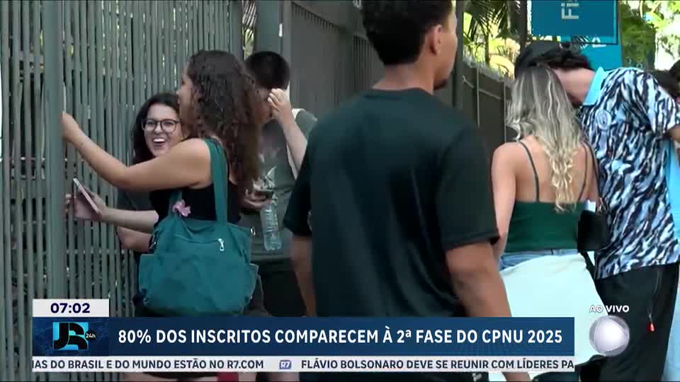 Segunda fase do CPNU registra presença de 80% dos candidatos