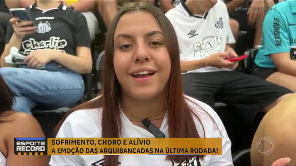 Sofrimento, choro e alívio: a emoção das arquibancadas na última rodada do Brasileirão 2025