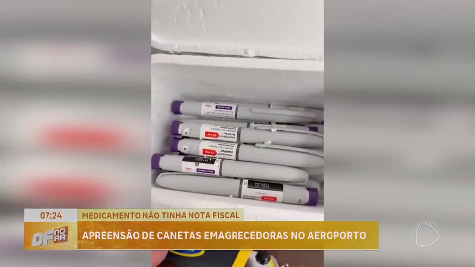 Autoridades reforçam exigência de receita após apreensão de canetas emagrecedoras