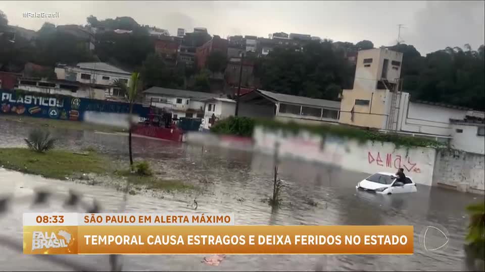 Temporal deixa 45 mil sem energia em São Paulo e região metropolitana