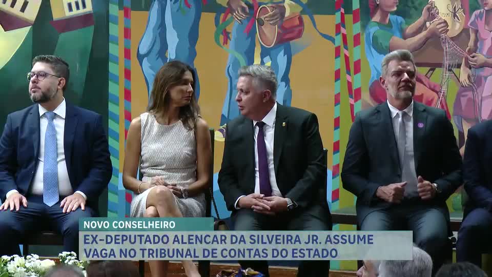 Alencar da Silveira Júnior assume como conselheiro do Tribunal de Contas do Estado de Minas Gerais
