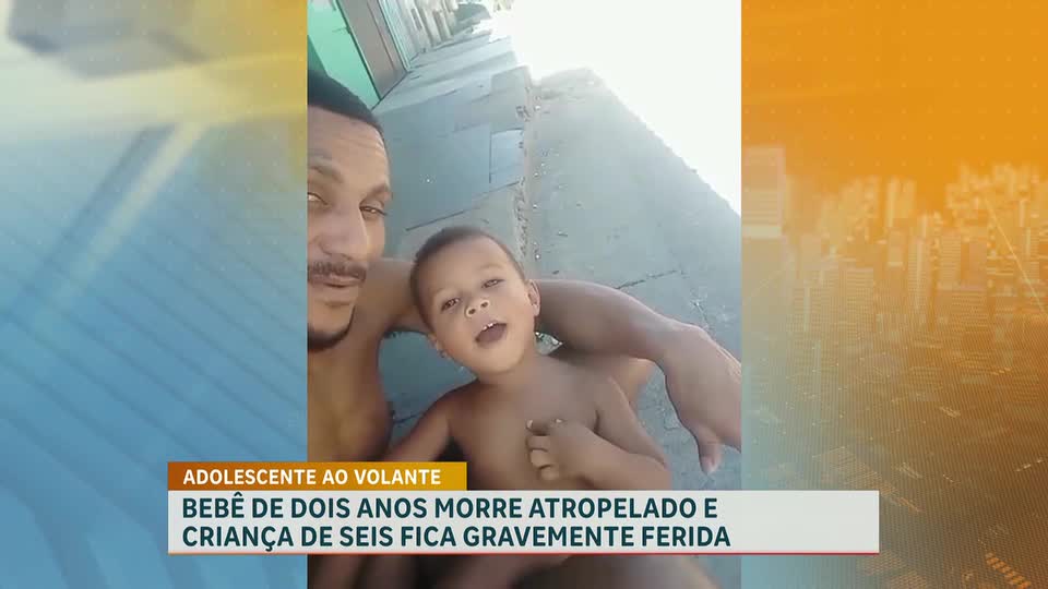 Adolescente aprendendo a dirigir atropela duas crianças em Santa Luzia (MG)