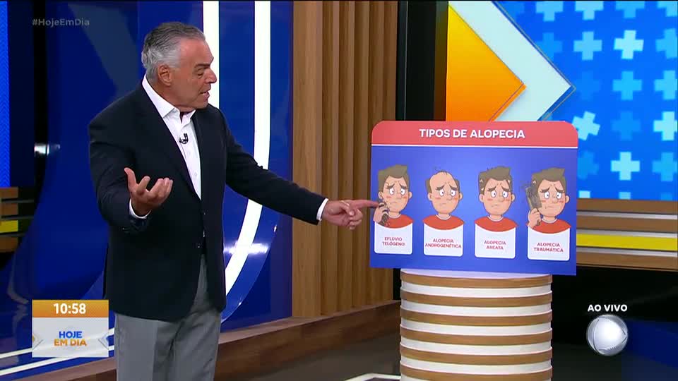 Você e o Doutor: Saiba mais sobre a alopecia, condição que atinge milhões de brasileiros
