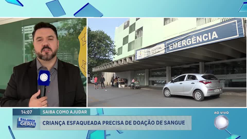 Menino de 10 anos é esfaqueado em GO e família faz apelo por doações de sangue