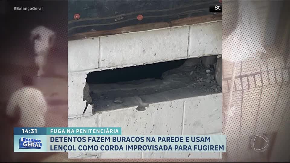 Detentos fogem de prisão utilizando lençóis como corda nos Estados Unidos