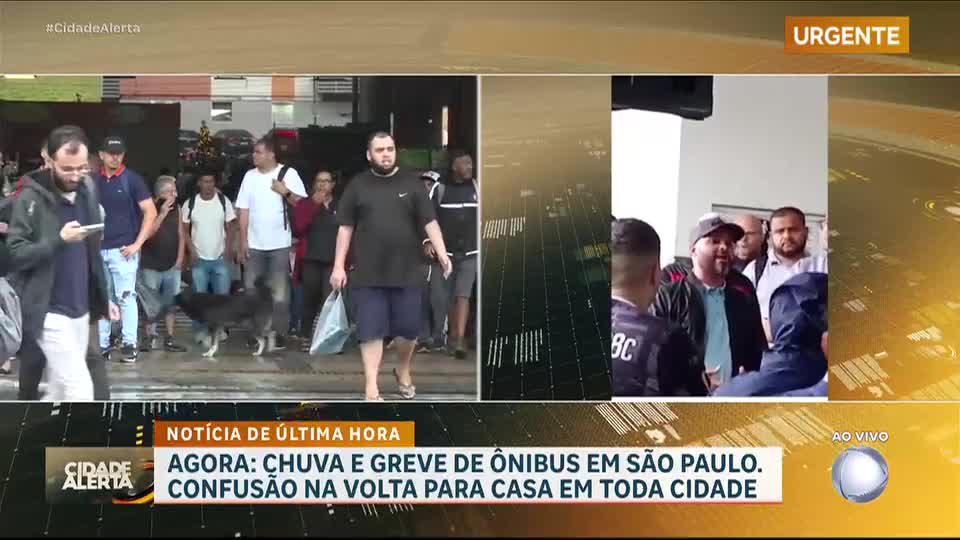 Em reunião, funcionário orienta trabalhadores: 'Não sai ônibus até cair o pagamento'