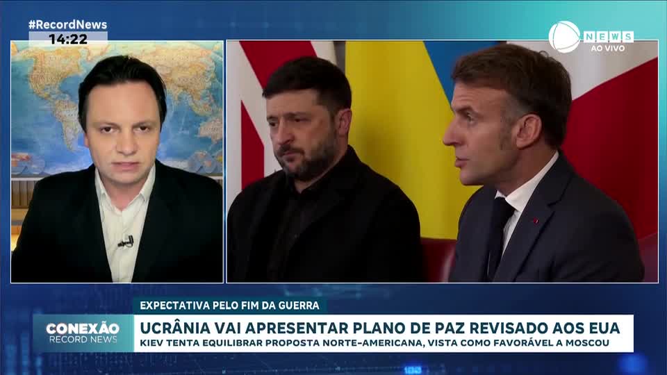 Ucrânia vai apresentar plano de paz revisado aos EUA nesta terça-feira (9)