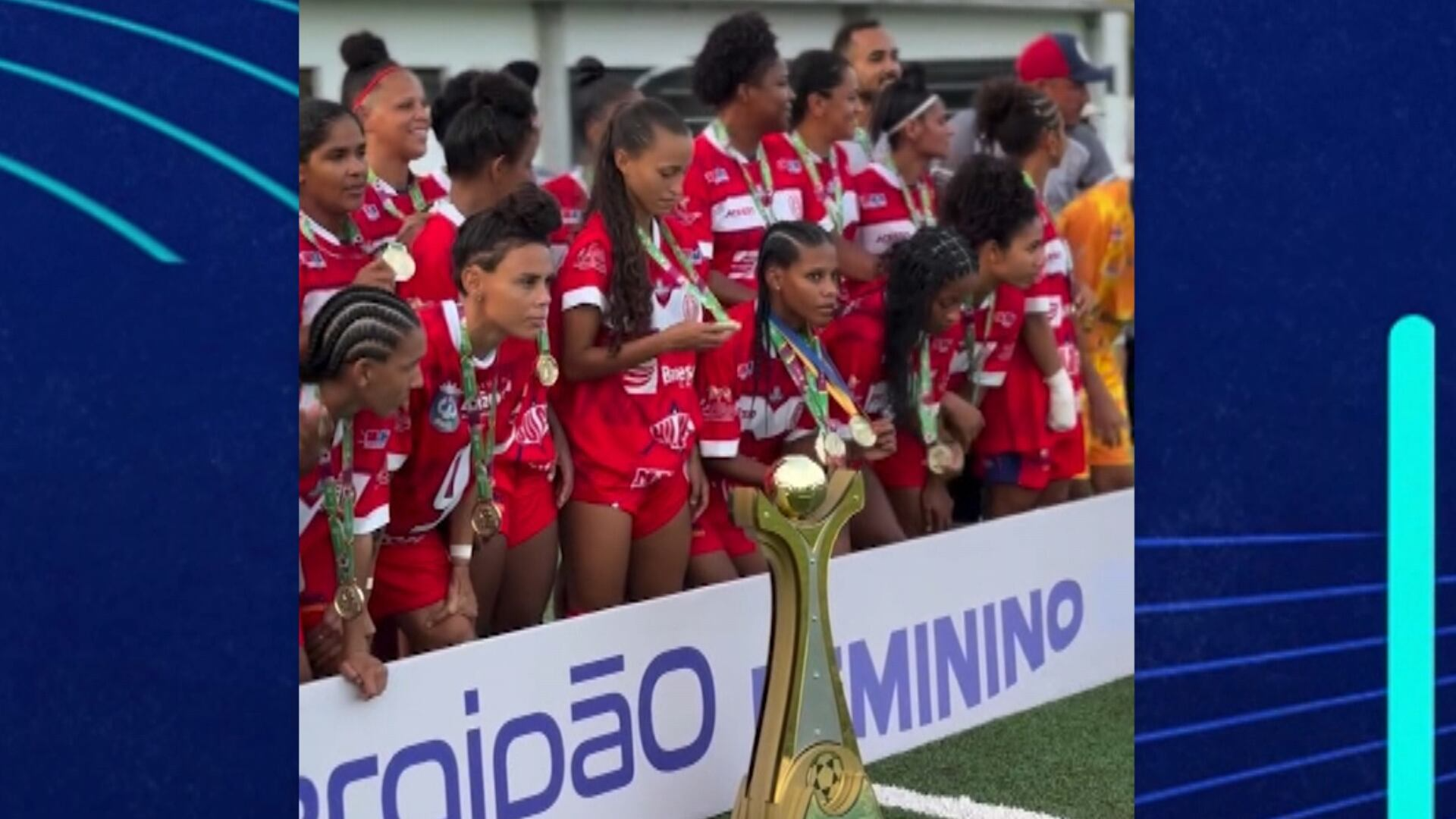 Meninas da Vila goleiam Confiança por 3 a 1 em campeonato estadual