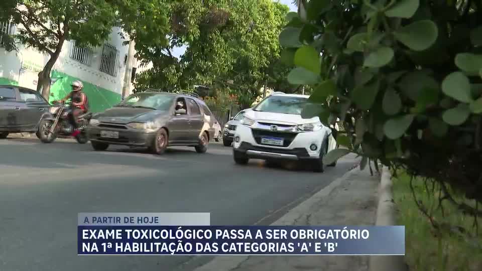 Exame Toxicológico passa a ser obrigatório para todas as categorias de CNH no Brasil