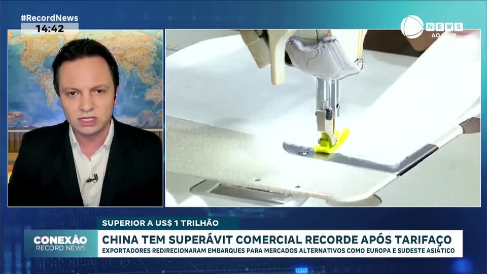 China supera pela primeira vez valor das exportações em relação às importações