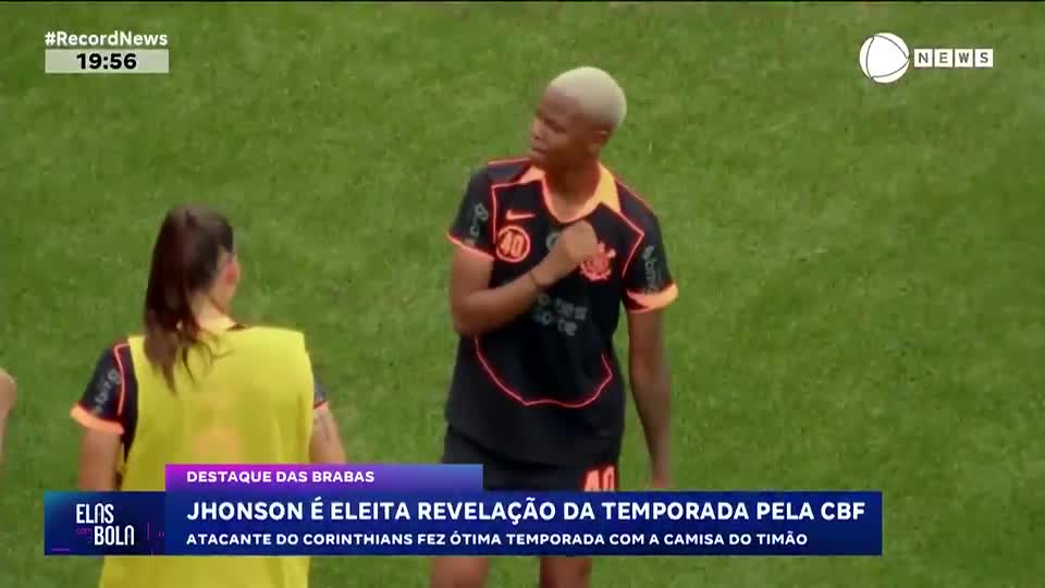 Jogadora do Corinthians e da Seleção Brasileira é eleita revelação da temporada pela CBF