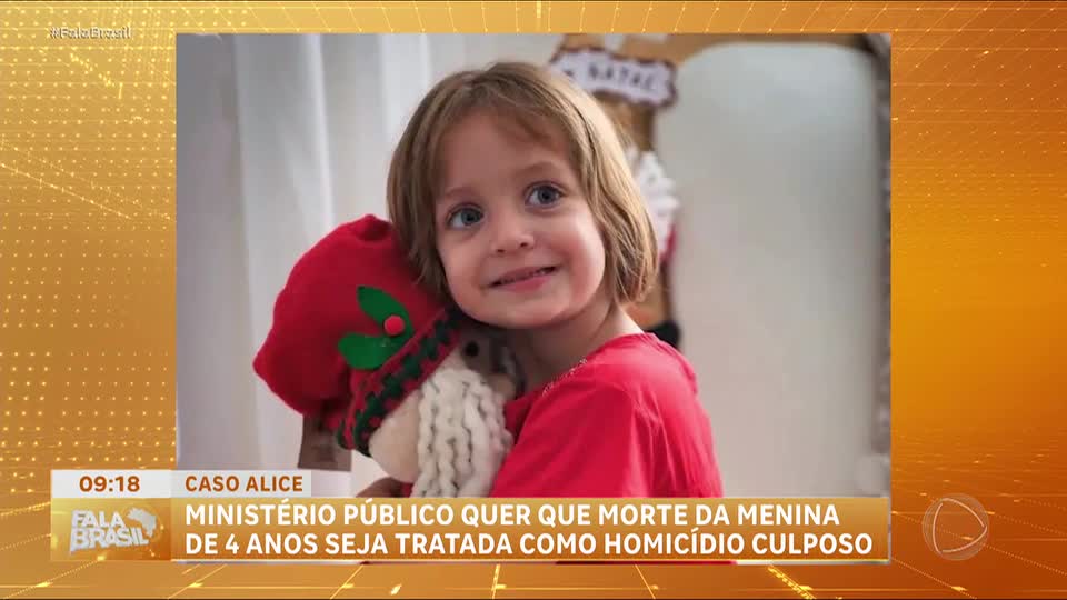 Caso Alice: MP aponta que morte de menina em escola no PI foi homicídio culposo