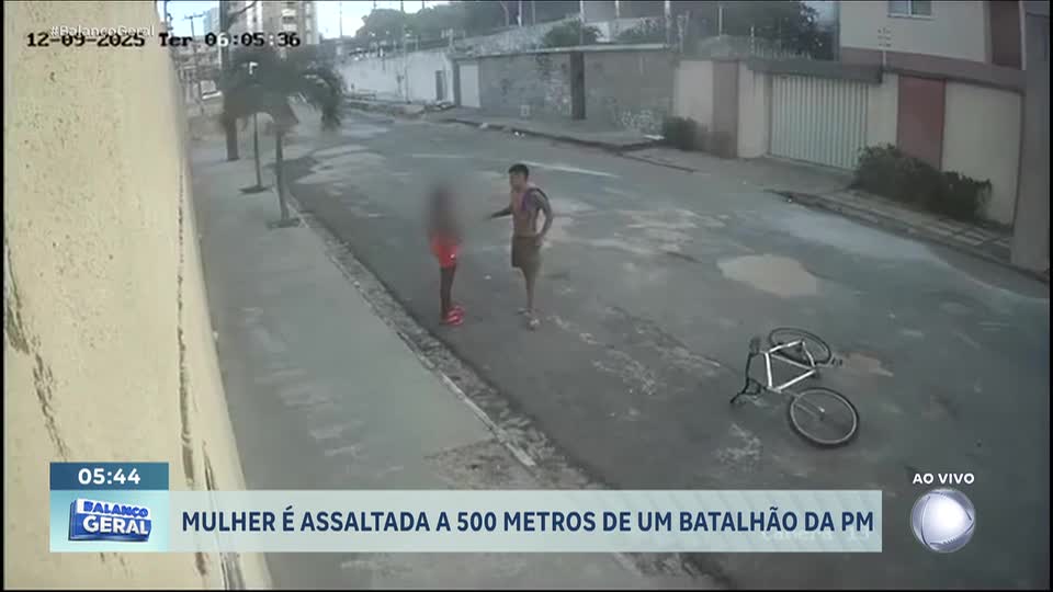 Mulher é assaltada a 500 metros de batalhão da polícia em Fortaleza (CE)