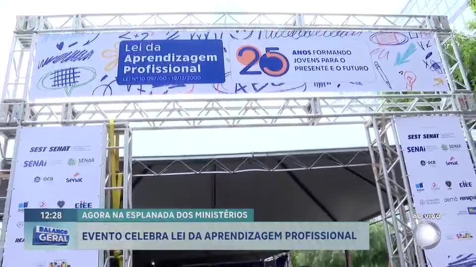 Brasília celebra 25 anos da Lei da Aprendizagem com feira, oficinas e vagas de estágio