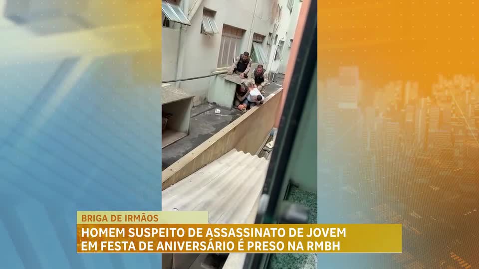 Homem suspeito de assassinato de jovem em festa de aniversário é preso na Grande BH