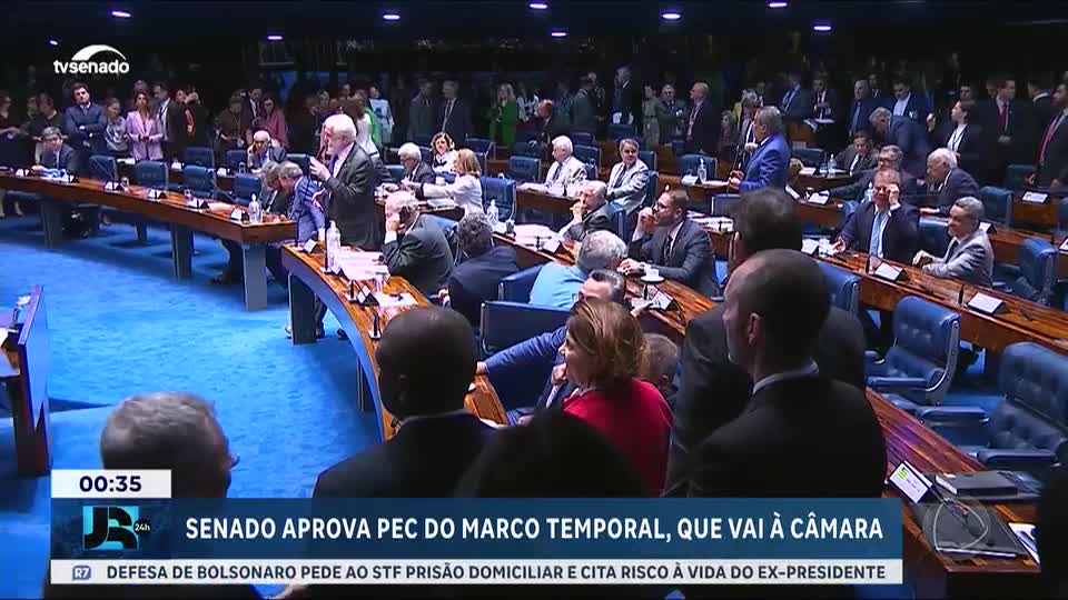 Senado aprova PEC do Marco Temporal para demarcação de terras indígenas