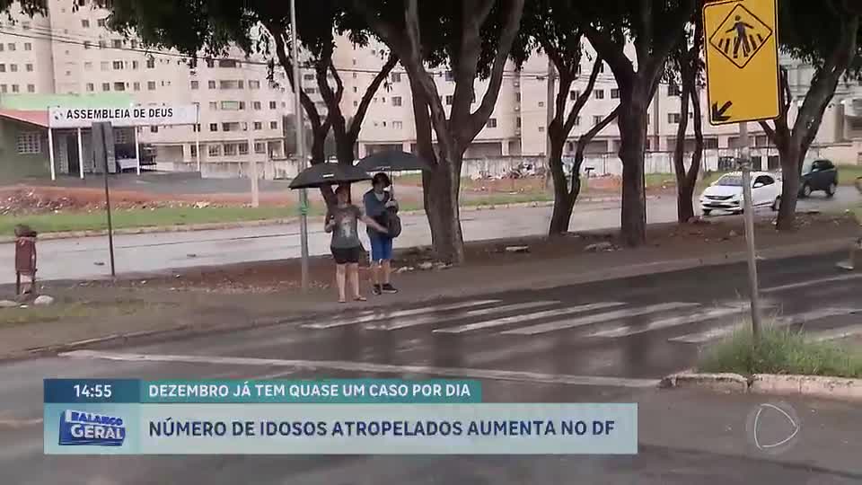 Atropelamento de idosos aumenta no DF e 29 mortes são registradas entre janeiro e outubro