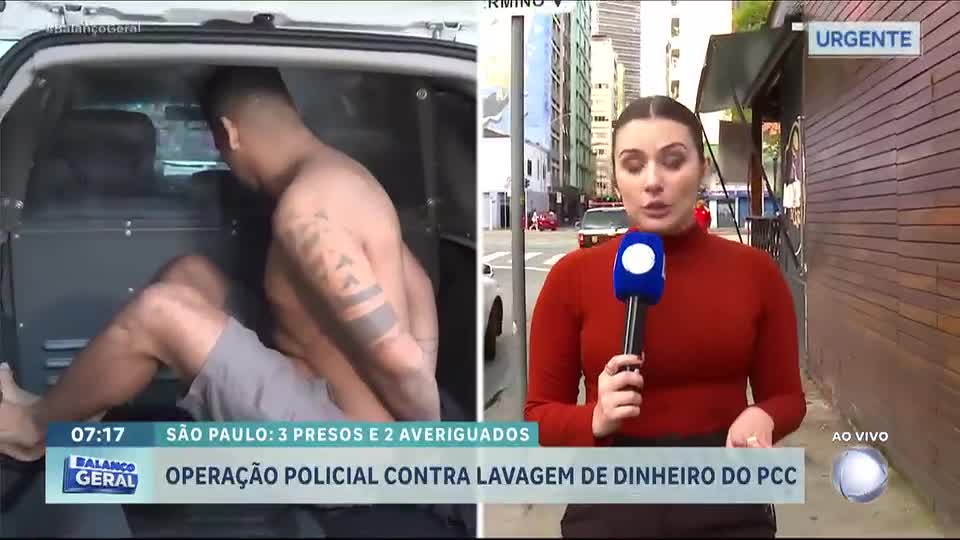 Operação contra lavagem de dinheiro do PCC prende ao menos três pessoas em São Paulo