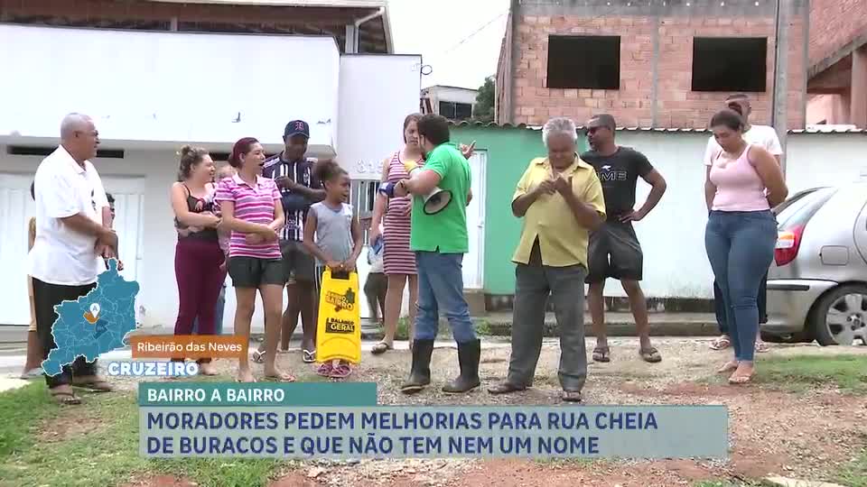 BAIRRO A BAIRRO: moradores de Justinópolis denunciam perigo por falta de estrutura em rua