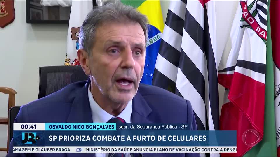 Secretário de Segurança Pública de São Paulo define combate a crimes prioritários