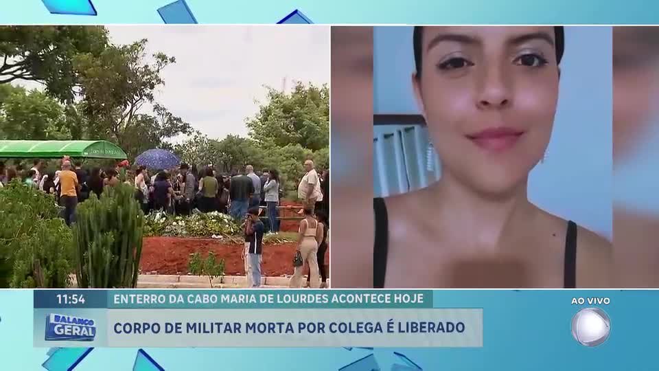 Com honras militares, corpo de cabo assassinada é sepultado no Campo da Esperança