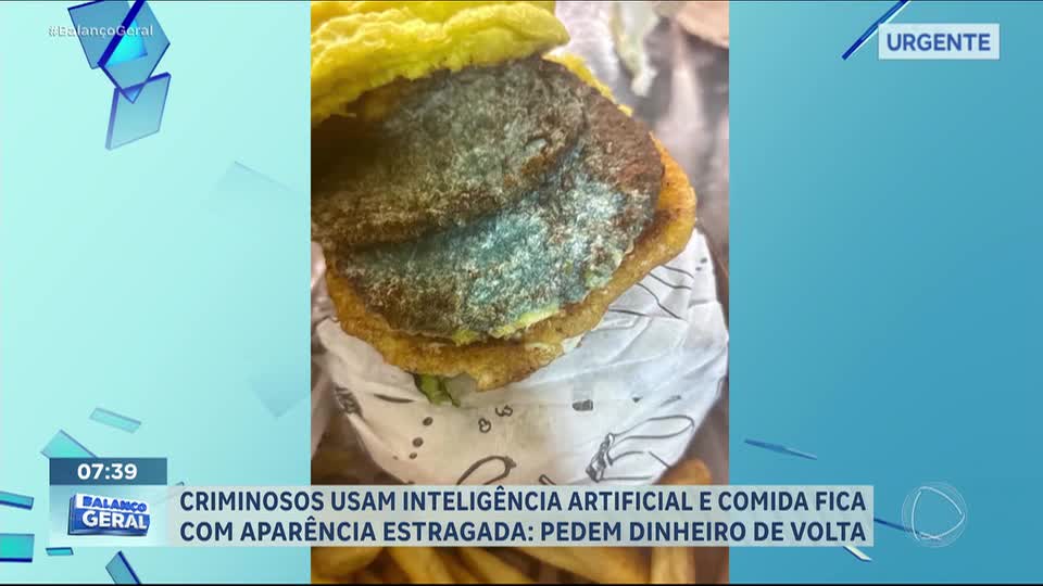 Golpistas usam IA para deixar comida com aparência de estragada e pedir reembolso