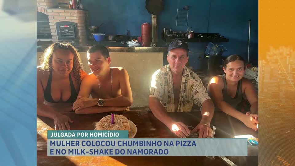 Mulher acusada de matar namorado com pizza envenada está sendo julgada em Ribeirão da Neves (MG)