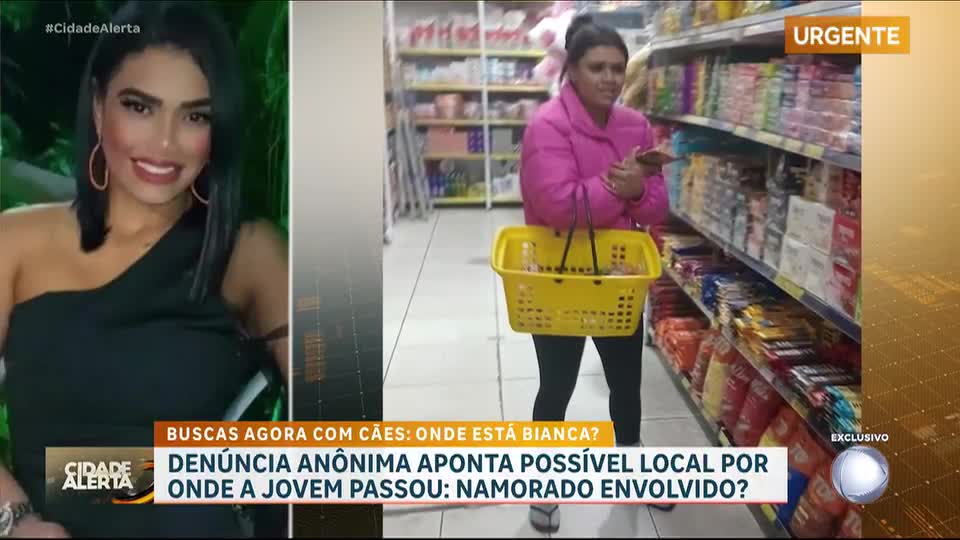 Caso Bianca: companheiro de jovem desaparecida é preso por roubo, e polícia investiga