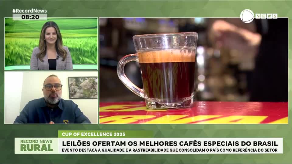 Melhores cafés especiais do Brasil são ofertados em leilão