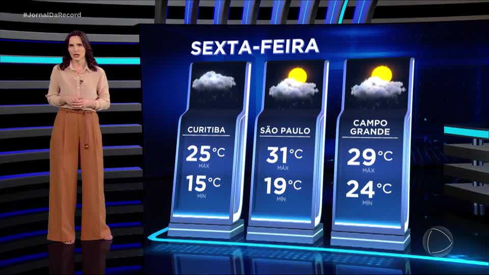 Previsão do Tempo: divisa entre Paraná e Paraguai entra em alerta para temporais