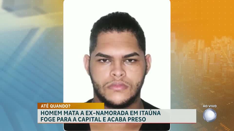Homem é preso em Belo Horizonte após matar a ex namorada a facadas em Itaúna (MG)